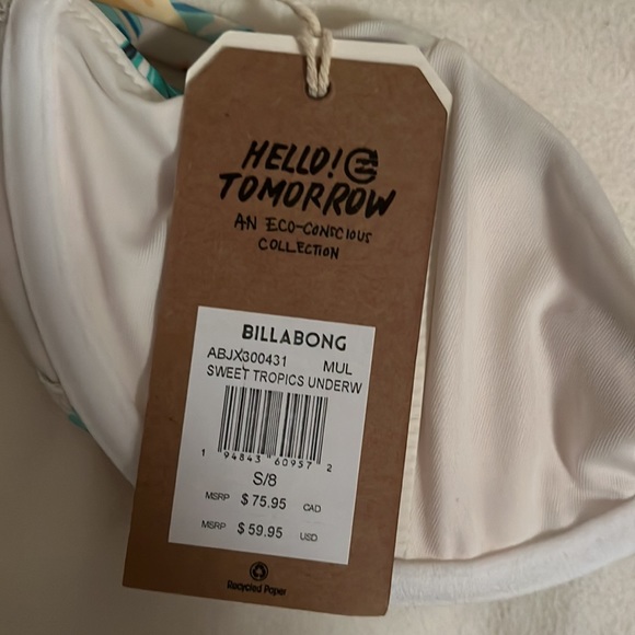 Billabong Underwire Bikini Swim Top - Picture 3 of 3